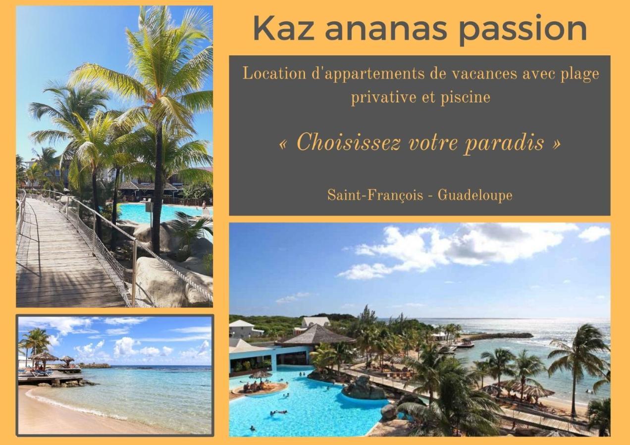Studio Kaz Ananas Au Manganao แซงต์-ฟรองซัวส์ ภายนอก รูปภาพ